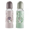 Biberon sticla 250 ml cu protectie silicon Beaba