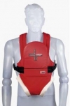 Marsupiu - In and Out Carrier - H-Cross red Hauck