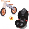 Scaun Auto Swing Limited + Bicicleta din lemn Biker